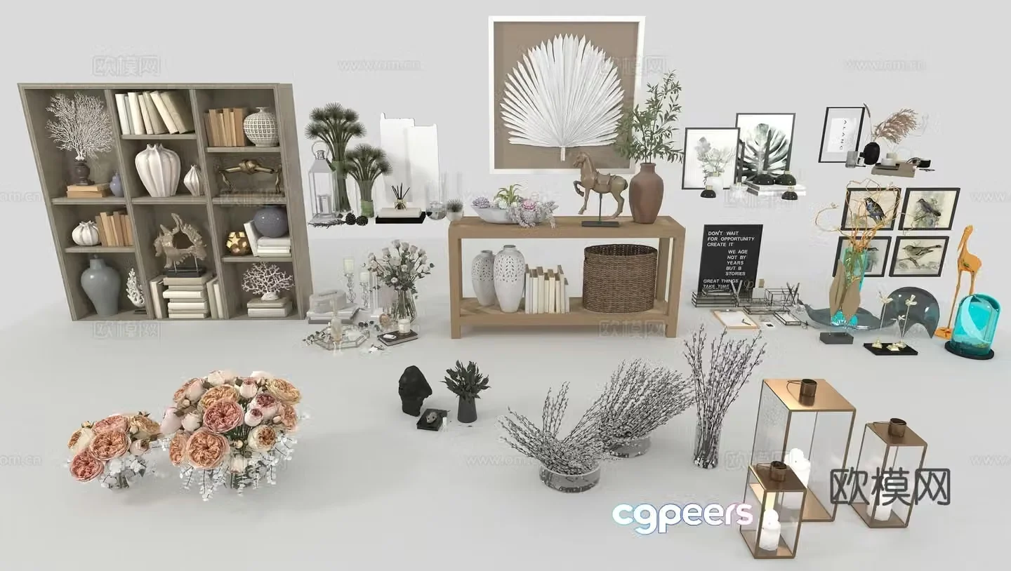 Ornamental ornament stacking 3d model