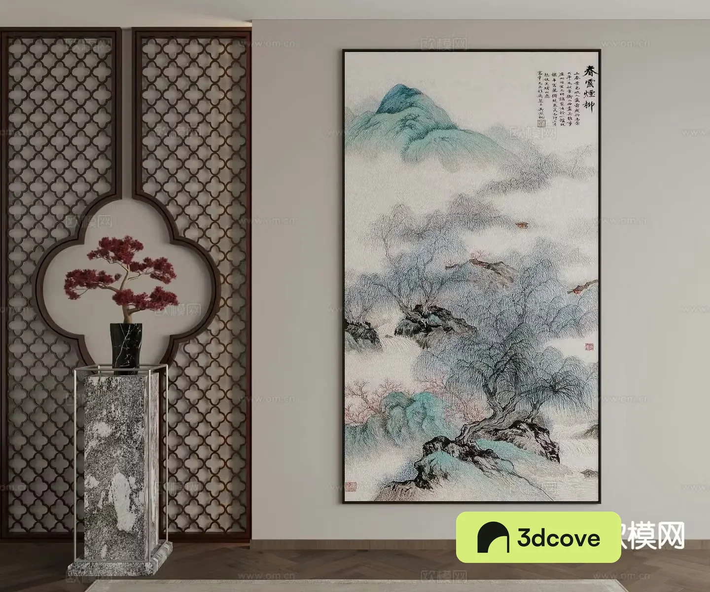 New Chinese style decorative painting art painting hanging painting