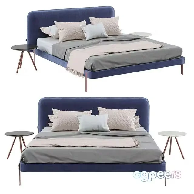3ds Max Free – Bolzan letti Joy Sottile Bed