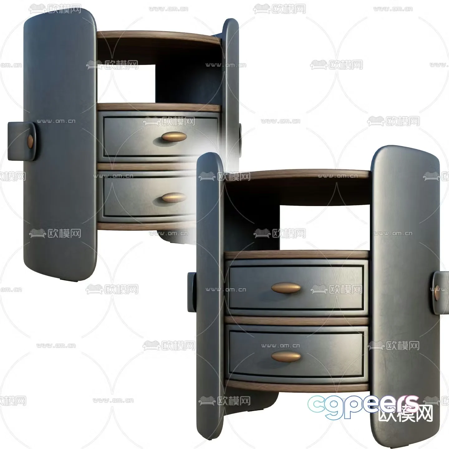 bedside table 3d model