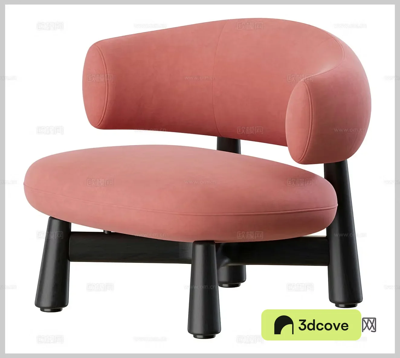 Fabric single chair Fabric leisure chair Fabric backrest chair Courtyard leisure chair Outdoor leisure chair Courtyard