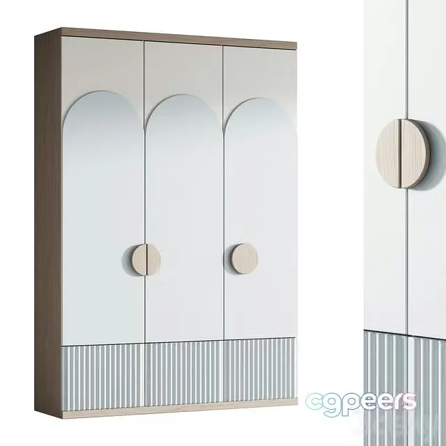 3ds Max Free – 036 Furniture for children cupboard 01