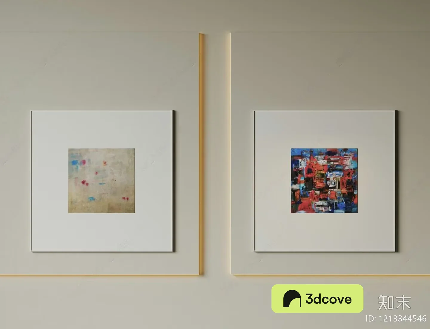 Two Abstract Paintings