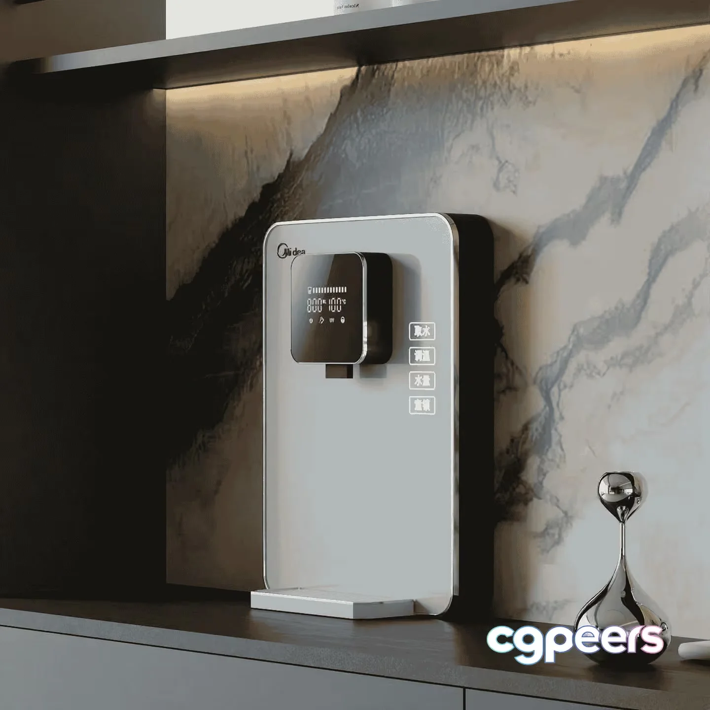 Modern Kitchen Appliance 3D Model – 15614 – VRAY Render