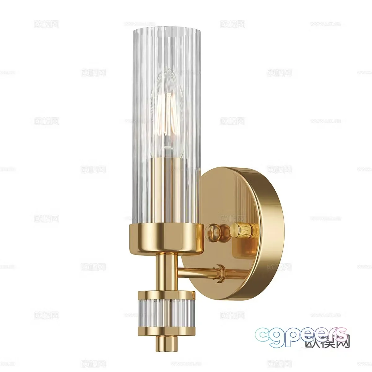 Modern simple and luxurious wall lamp wall lamp simple wall lamp decorative wall lamp living room wall lamp lamp 3d model