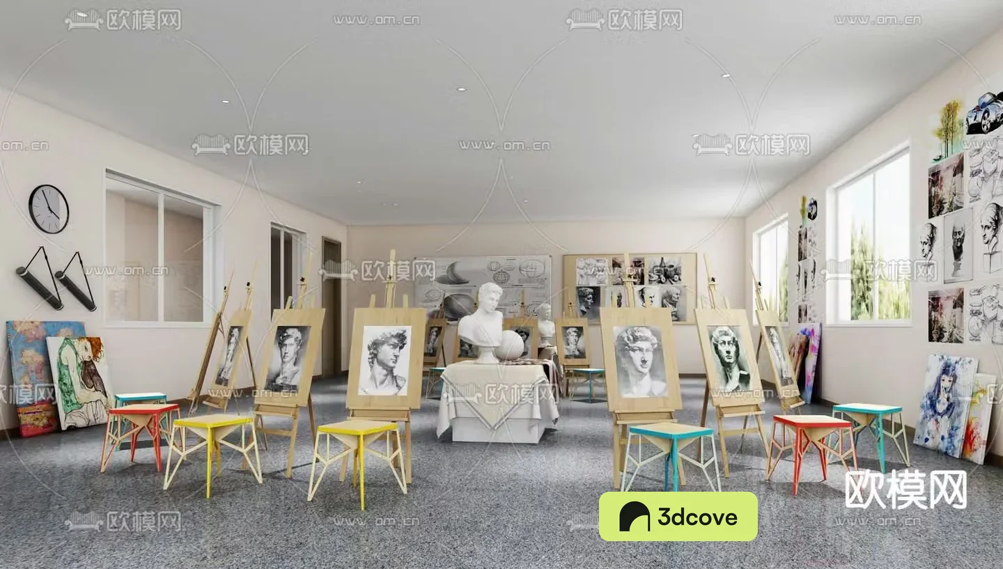 Art classroom