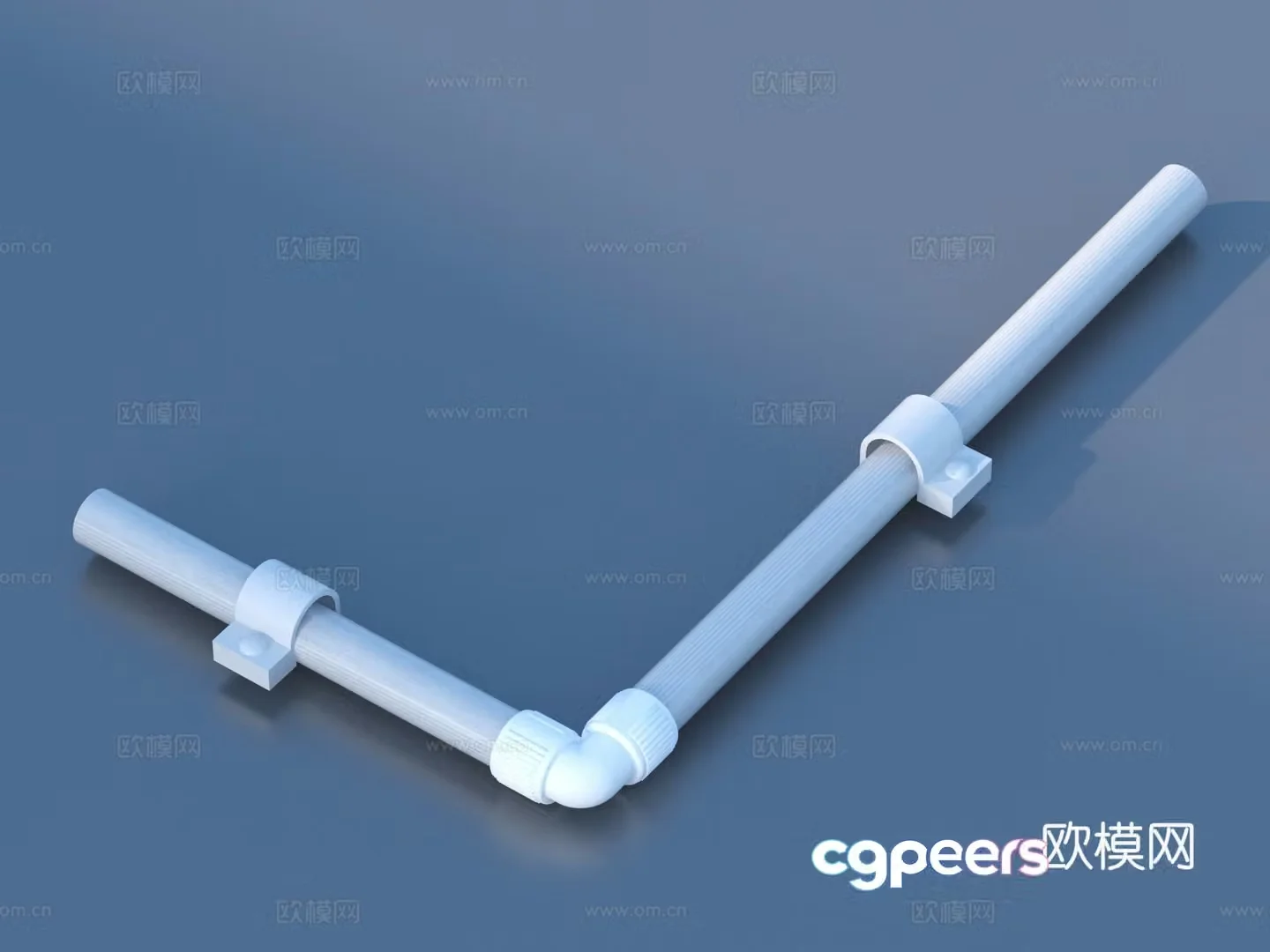 Valve Pipe Water Pipe 3D Model