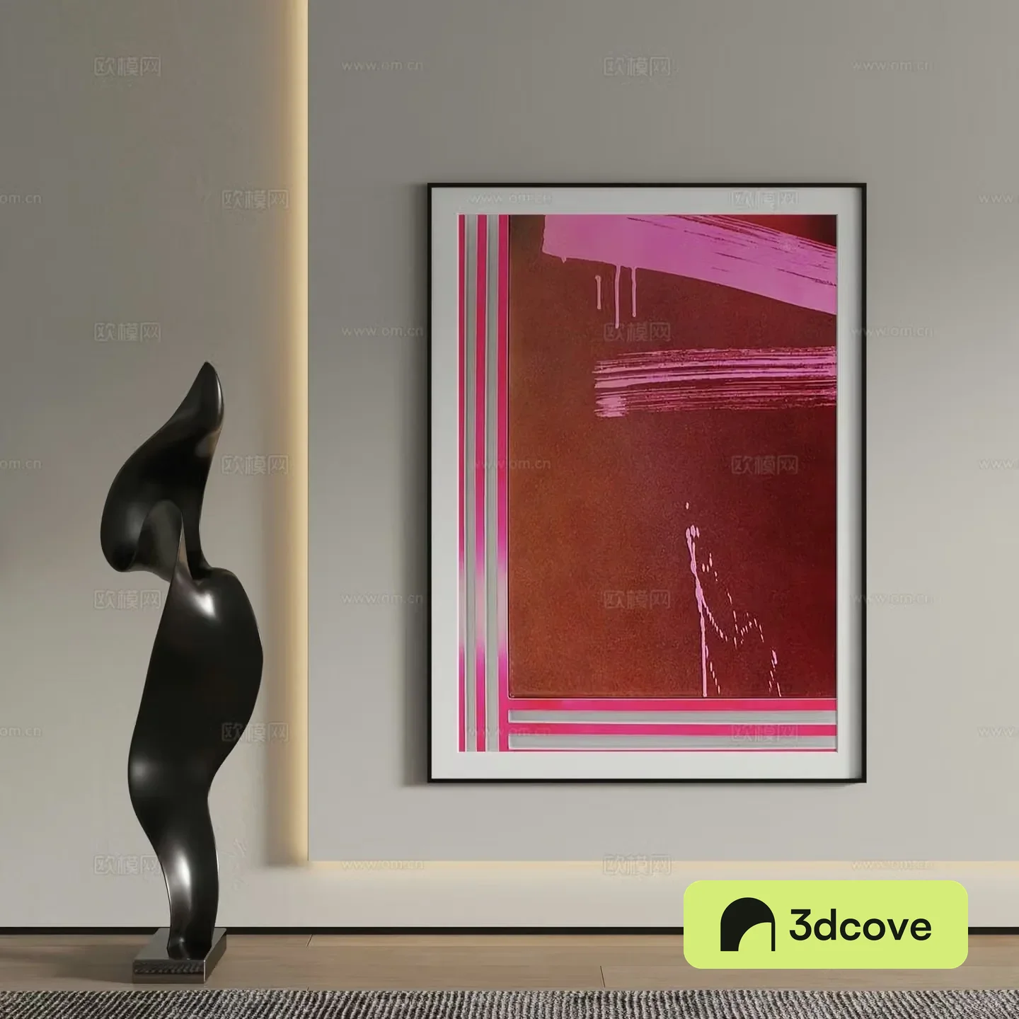 Modern decorative painting abstract painting hanging painting
