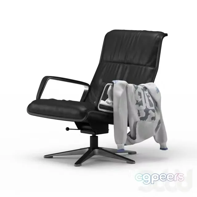3ds Max Free – Loft armchair with hoody
