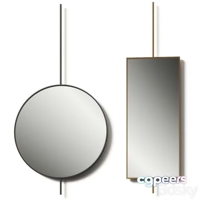 3ds Max Free – Boffi Elementi Mirror