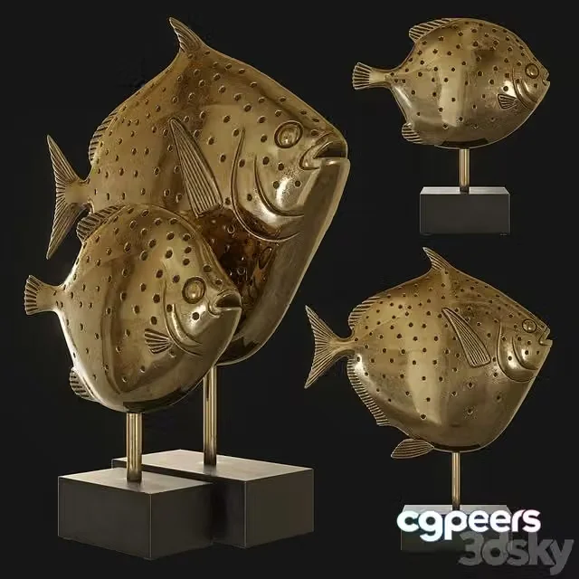 3ds Max Free – Kare Fish Big and Small