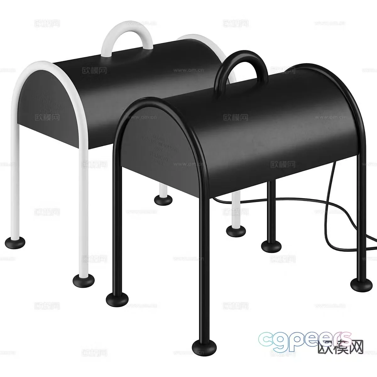 Modern desk lamp 3d model