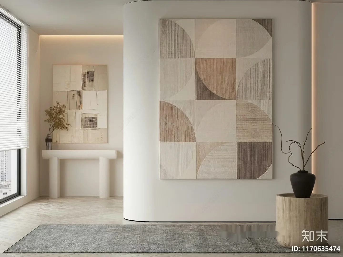 Modern Minimalist Interior 3D Model – 2919 – VRAY Render