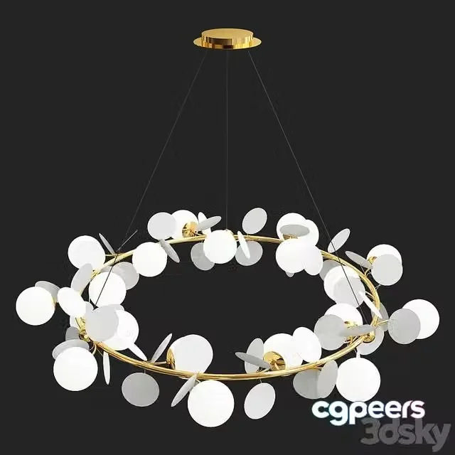 3ds Max Free – MATISSE R SELF Chandelier