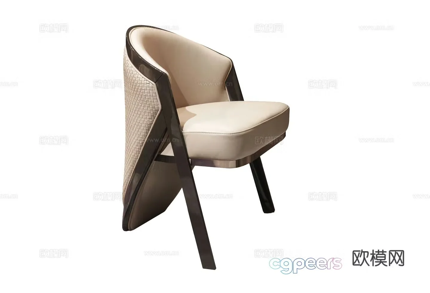 Visionnaire LUCKY dining chair 3d model