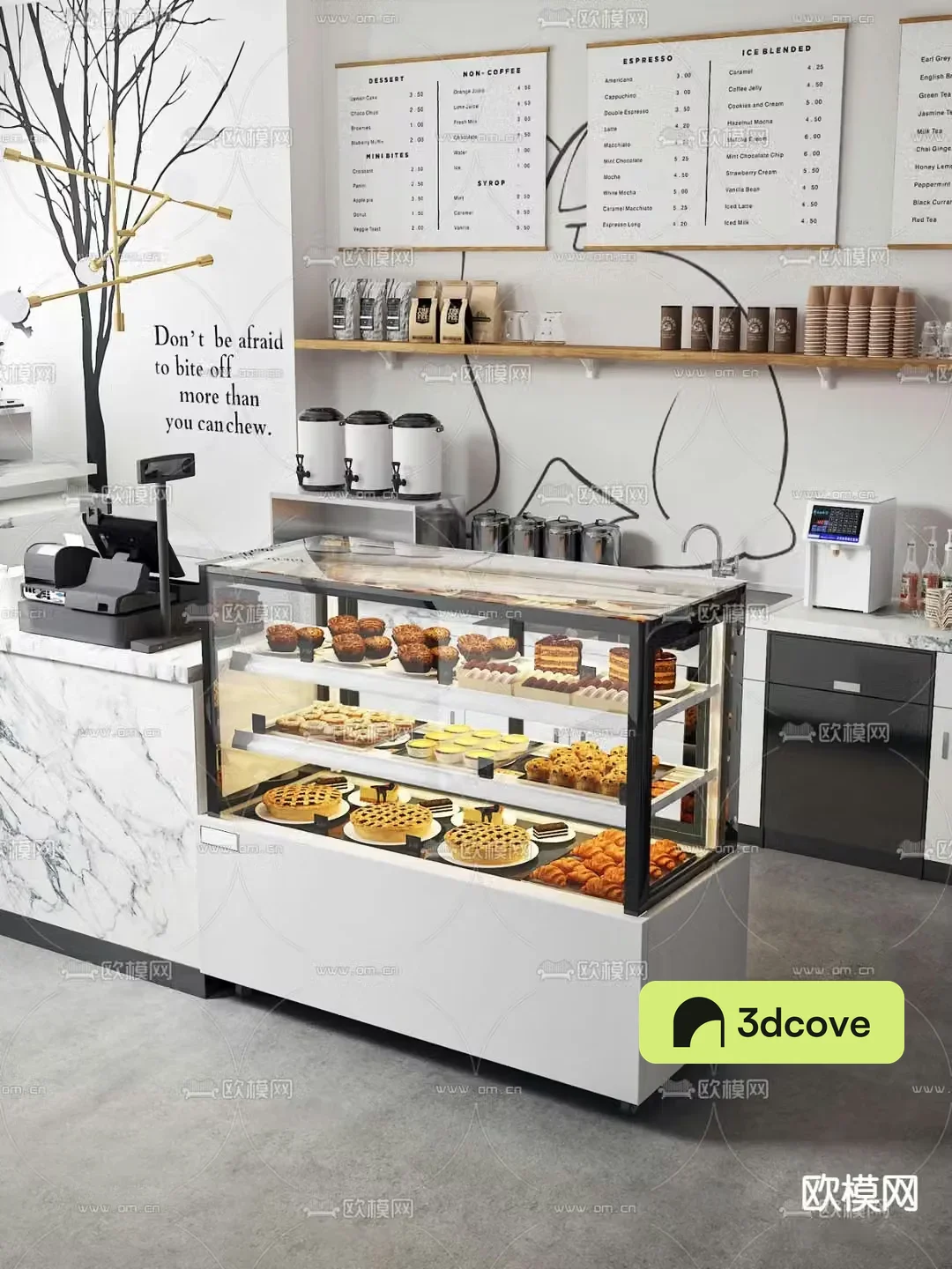 bakery workbench cashier