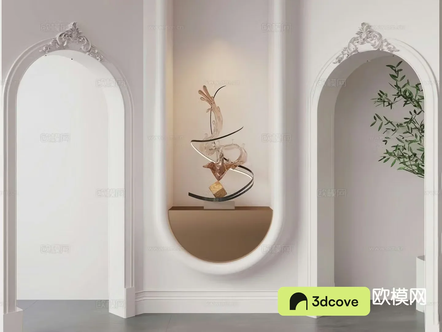 French entrance hall