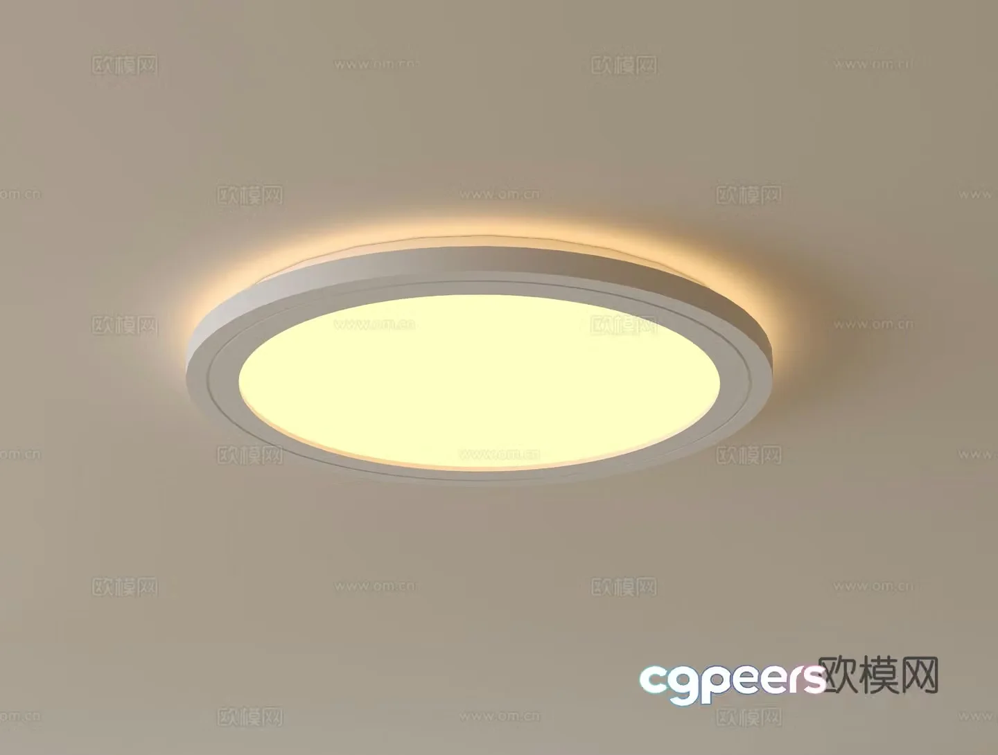 Modern ceiling lamp 3d model