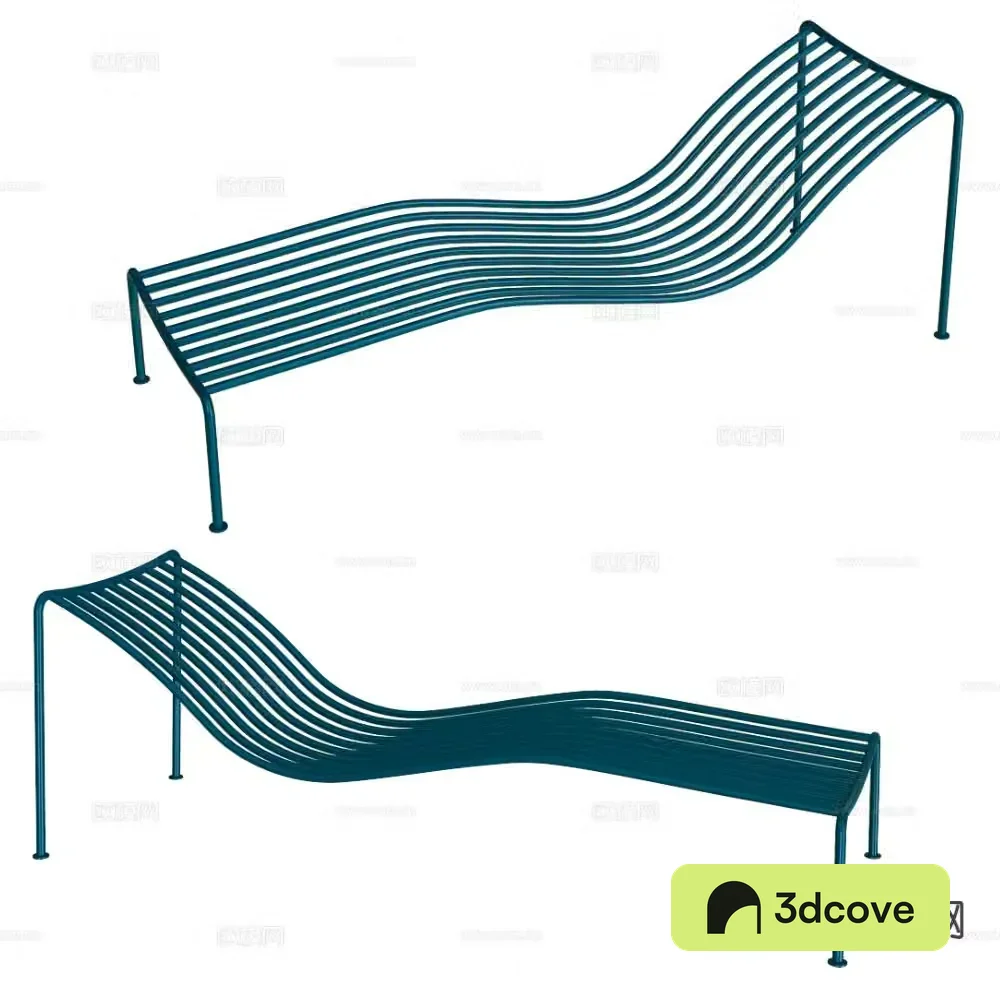 Castil lounge chair metal chair outdoor chair