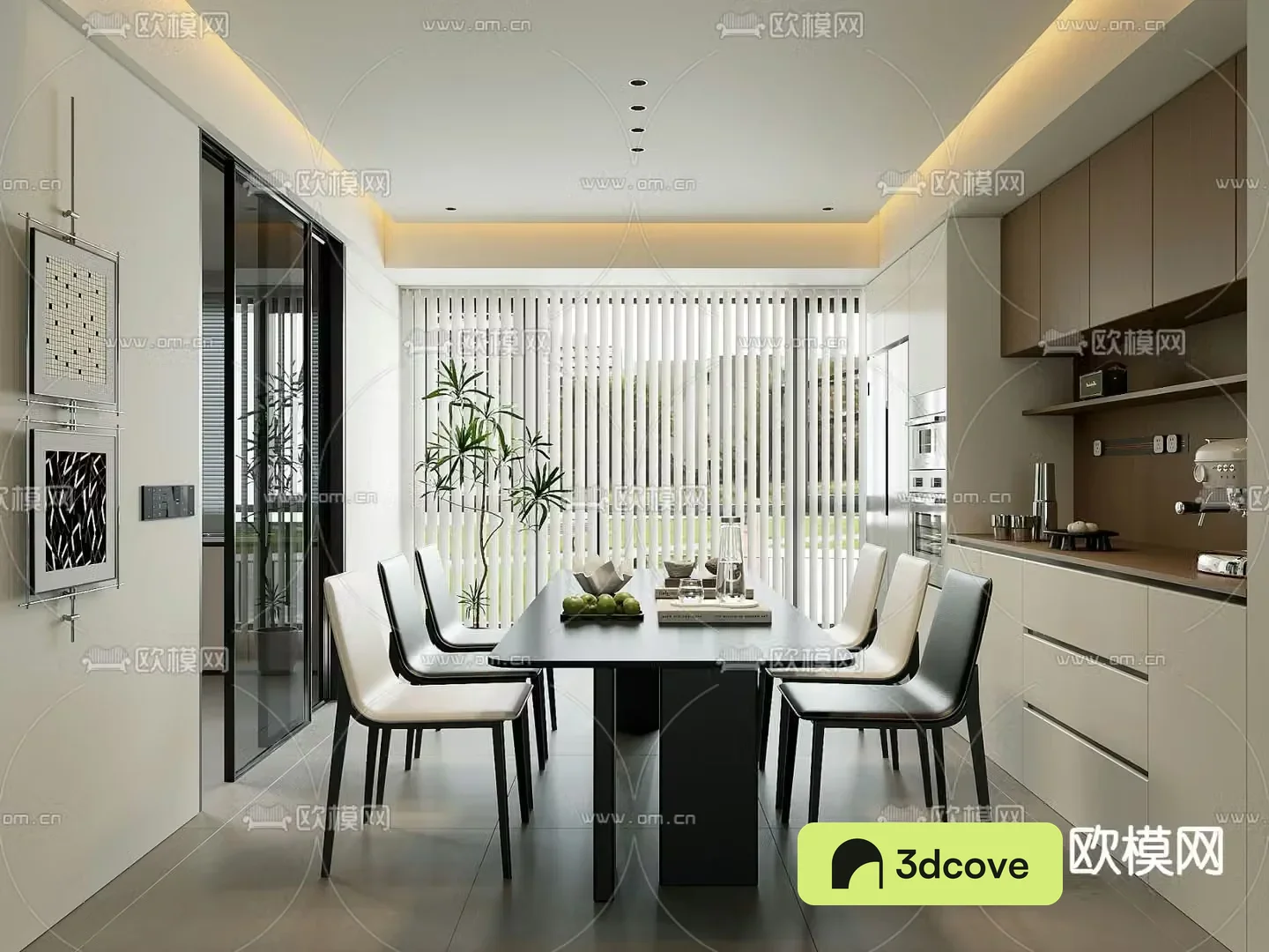Modern restaurant