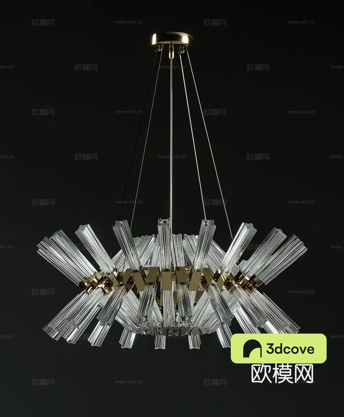 Modern chandelier