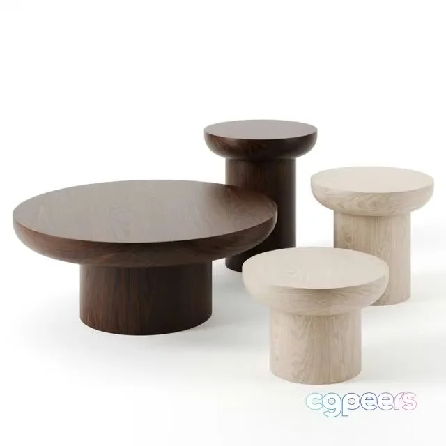 3ds Max Free – Dombak tables by Phase Design