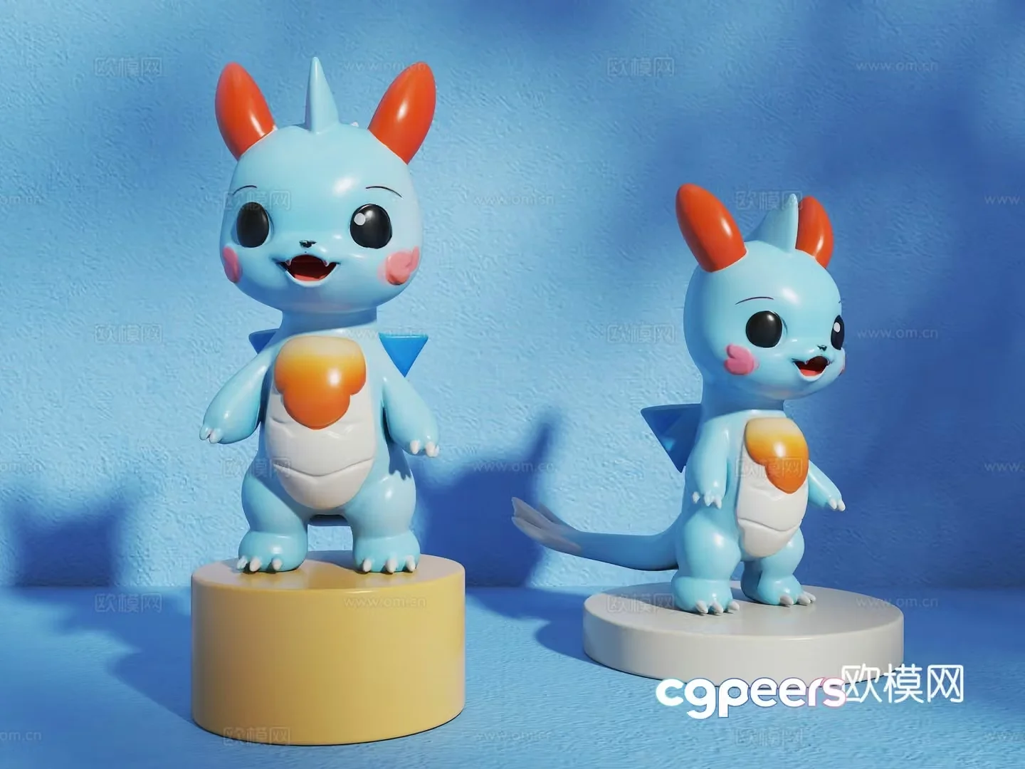 Nailong figure Nailong ornaments Pocket monster toys Doll Johnny Pokemon Pokemon 3D Model