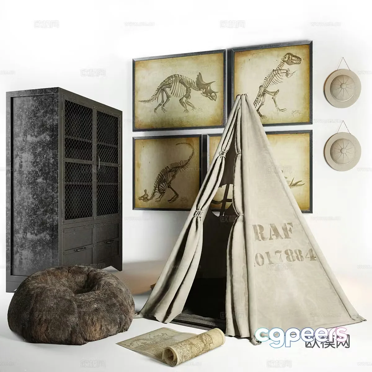 Repair hardware Wigwam3d model