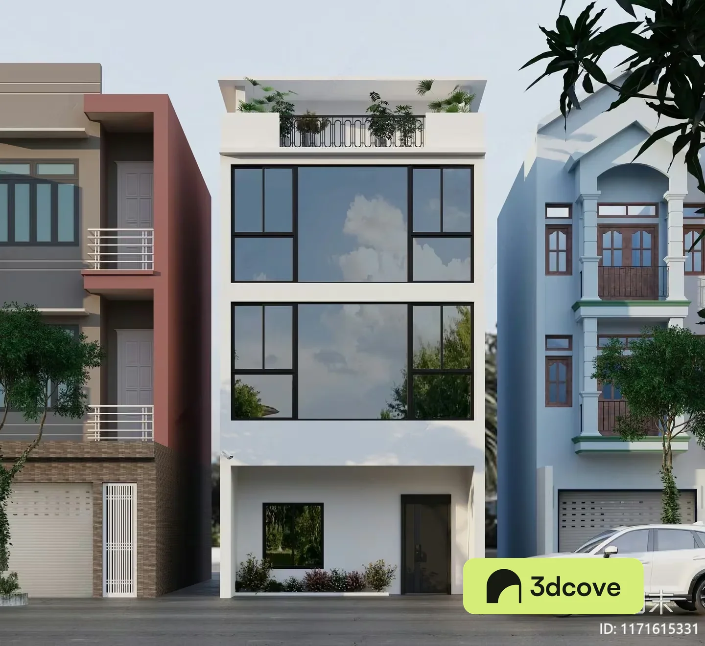 Modern Multi-Story Building