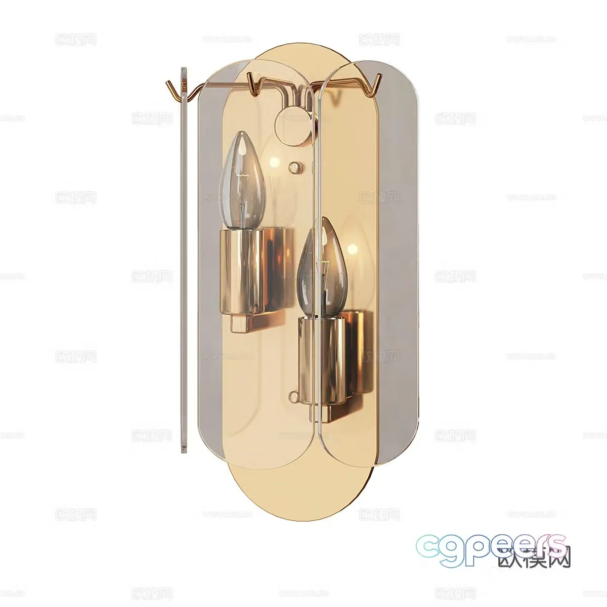 Modern simple and light luxury wall lamp Wall lamp Simple and light luxury wall lamp Restaurant wall lamp Lamp 3D model
