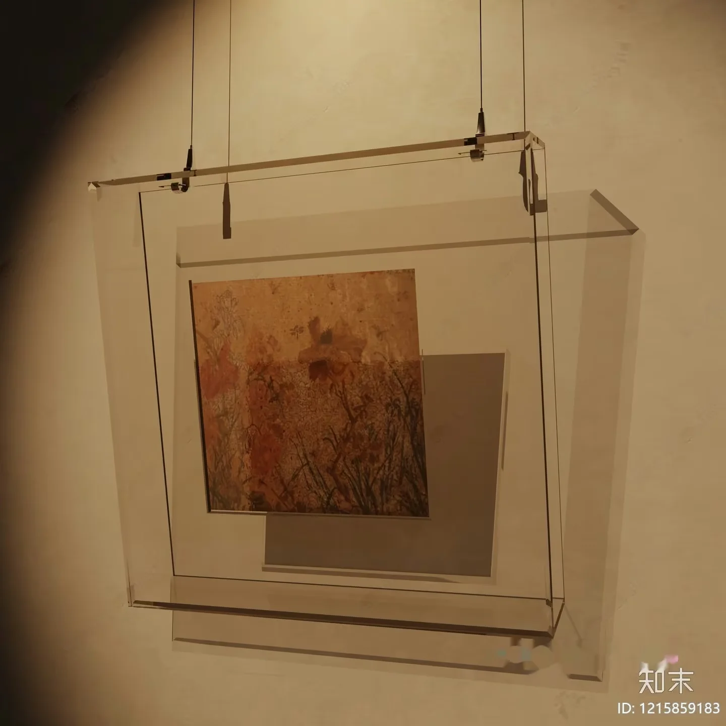 Modern Art Piece 3D Model – 18428 – VRAY Render