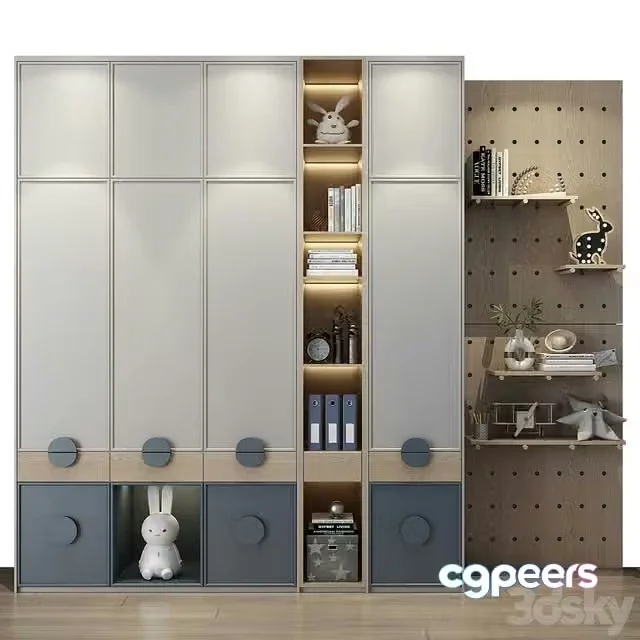 3ds Max Free – Furniture composition 749