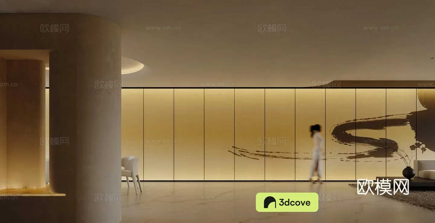 Modern entrance hallway