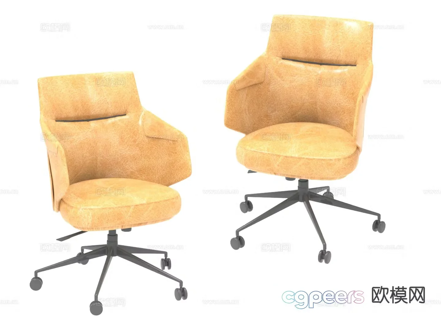 Office chair executive chair boss chair 3d model