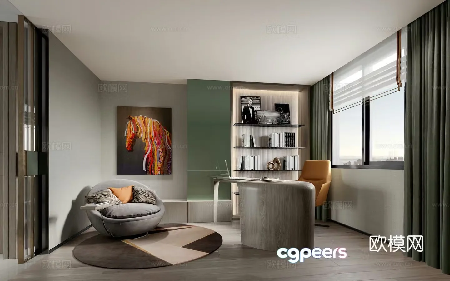 Italian study 3D model