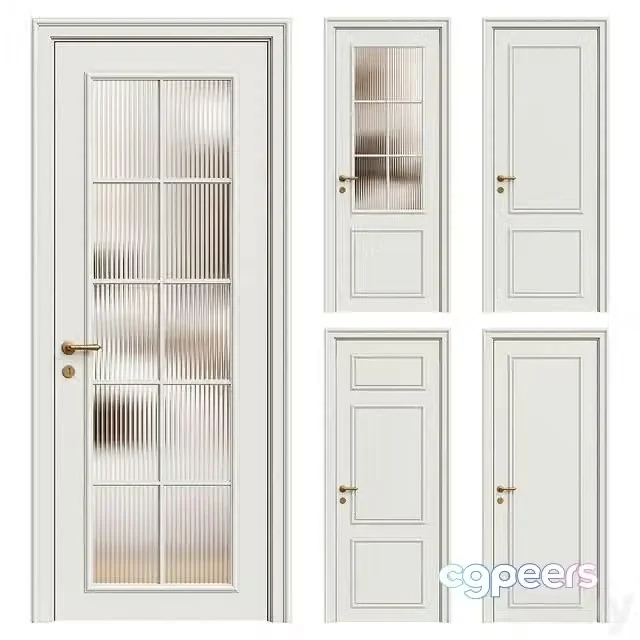 3ds Max Free – Paris Volhovec door – Interior door 205