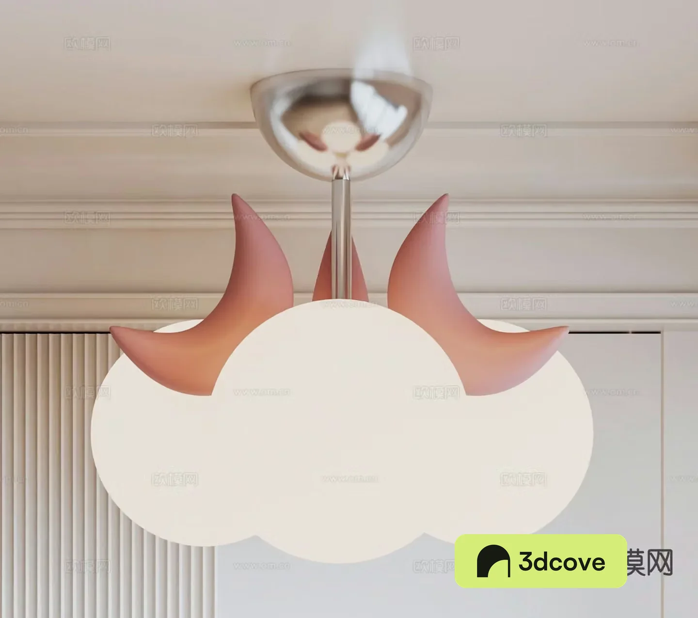 Cream style chandelier children’s chandelier