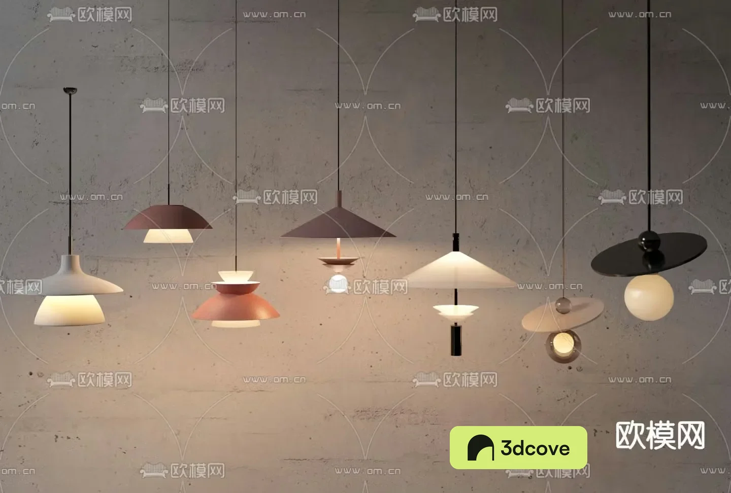 Modern chandelier