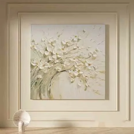 White Abstract Artwork 3D Model – 6386 – VRAY Render