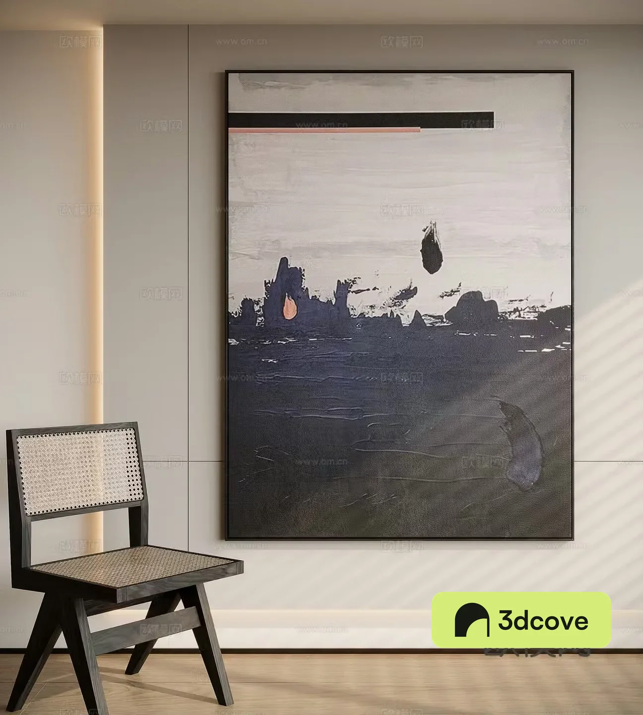 Modern minimalist decorative painting