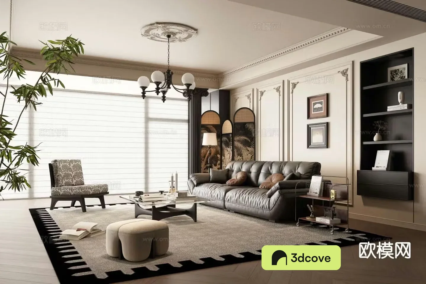 French living room