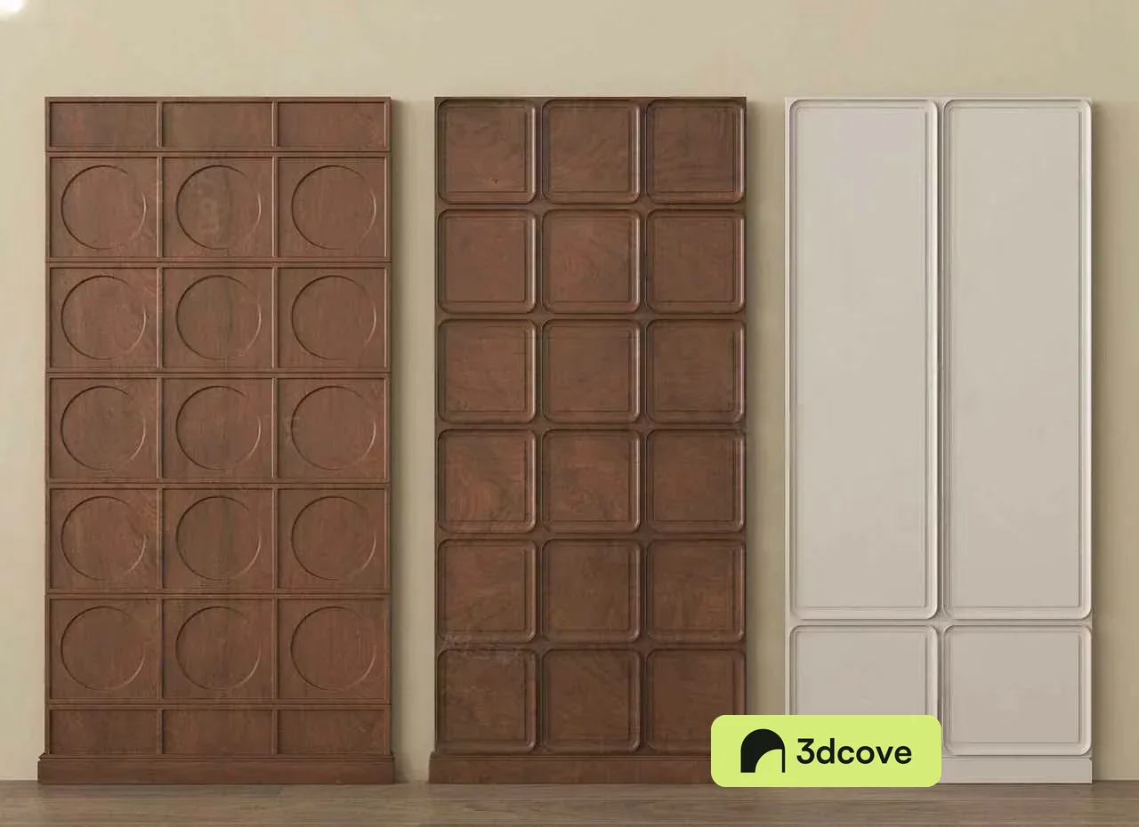 Brown Wooden Cabinets