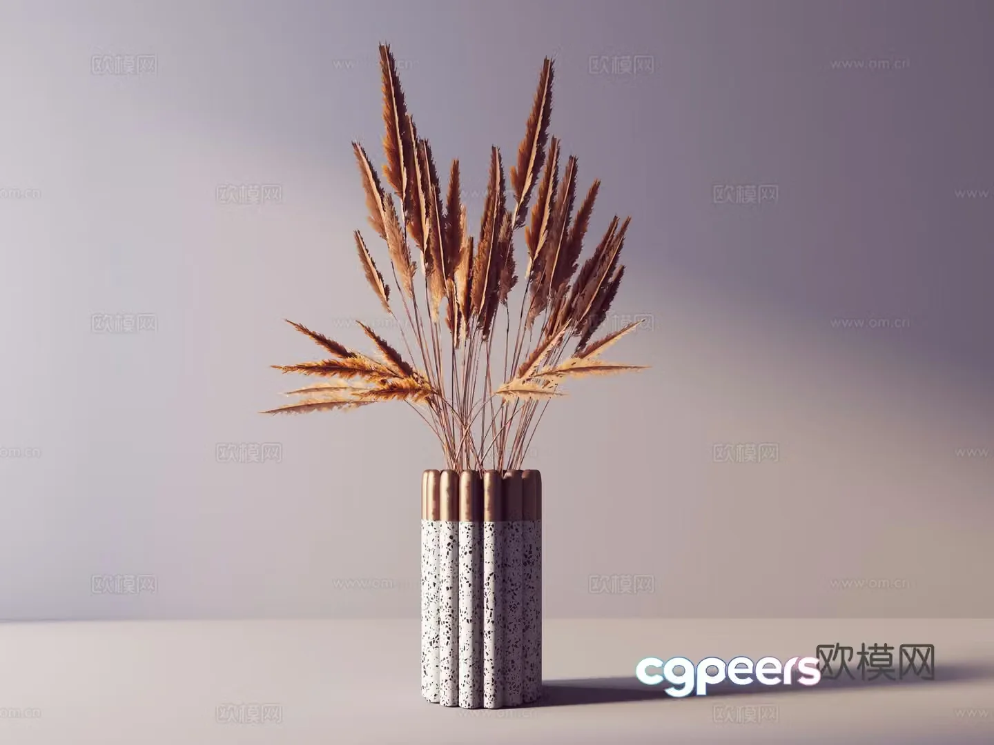 Flower art 3d model