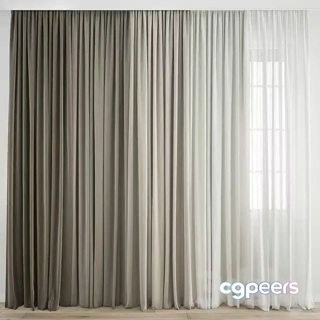 3ds Max Free – Curtain 375