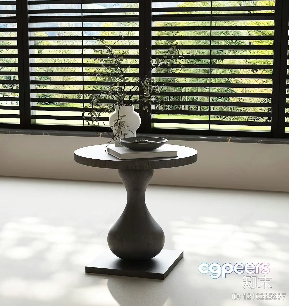 Modern Side Table 3D Model – 14127 – VRAY Render