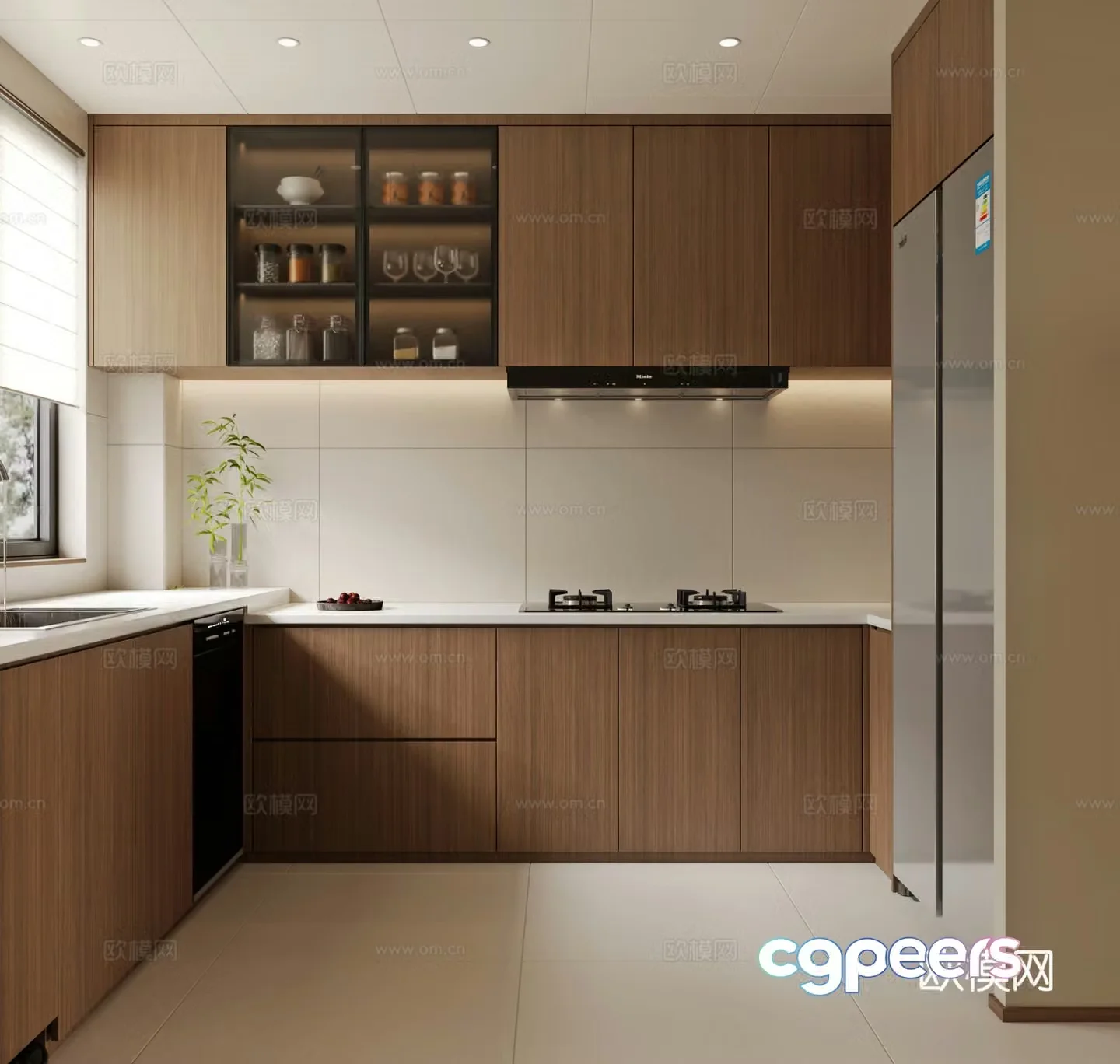 Wasabi Kitchen 3D Model