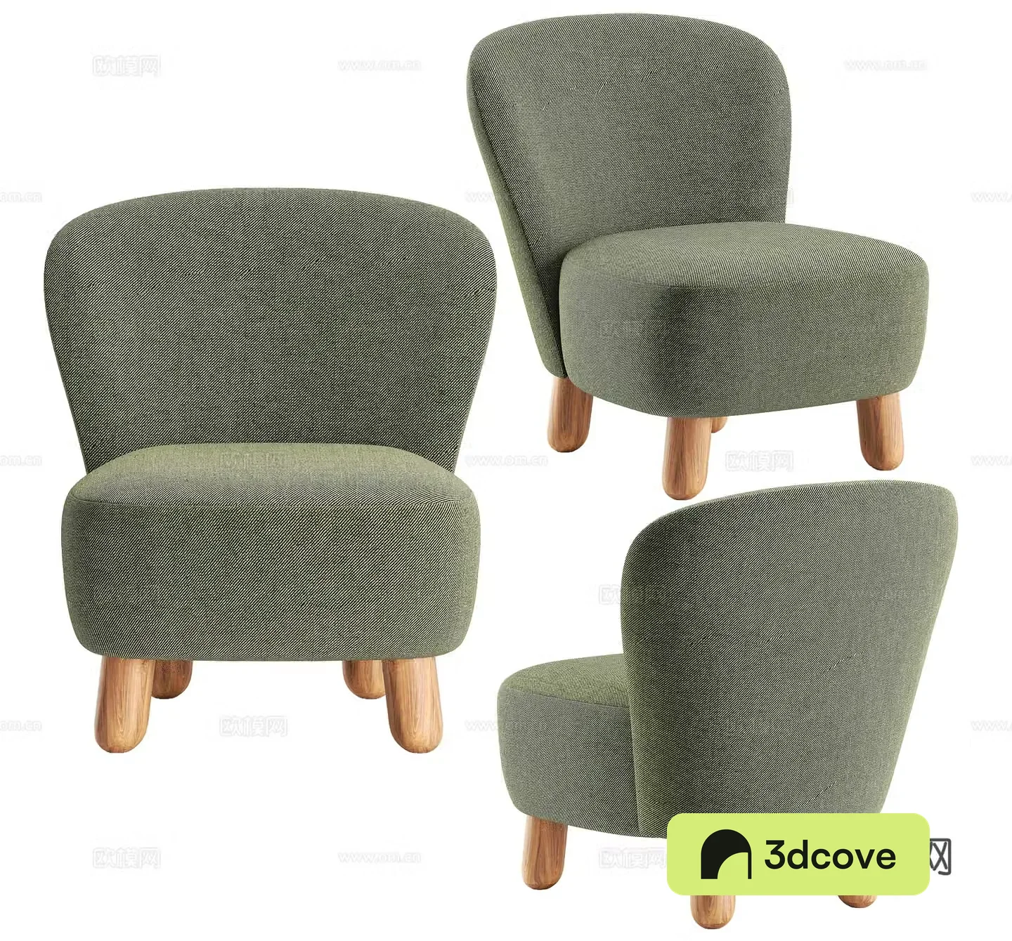 Modern single sofa