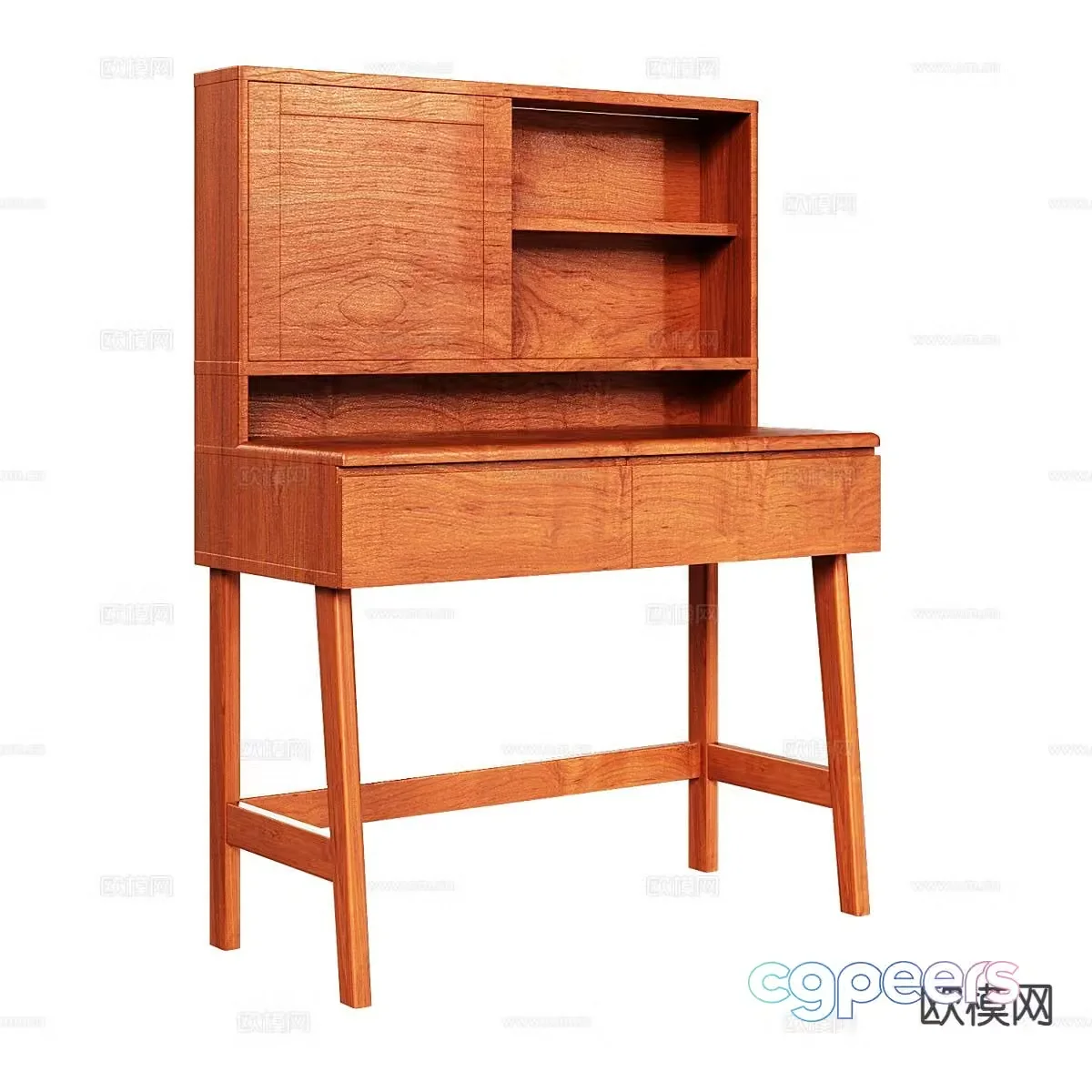 Nordic dressing table dressing table 3d model