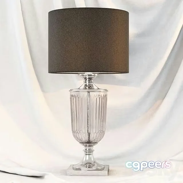3ds Max Free – Gramercy glass metal lamp