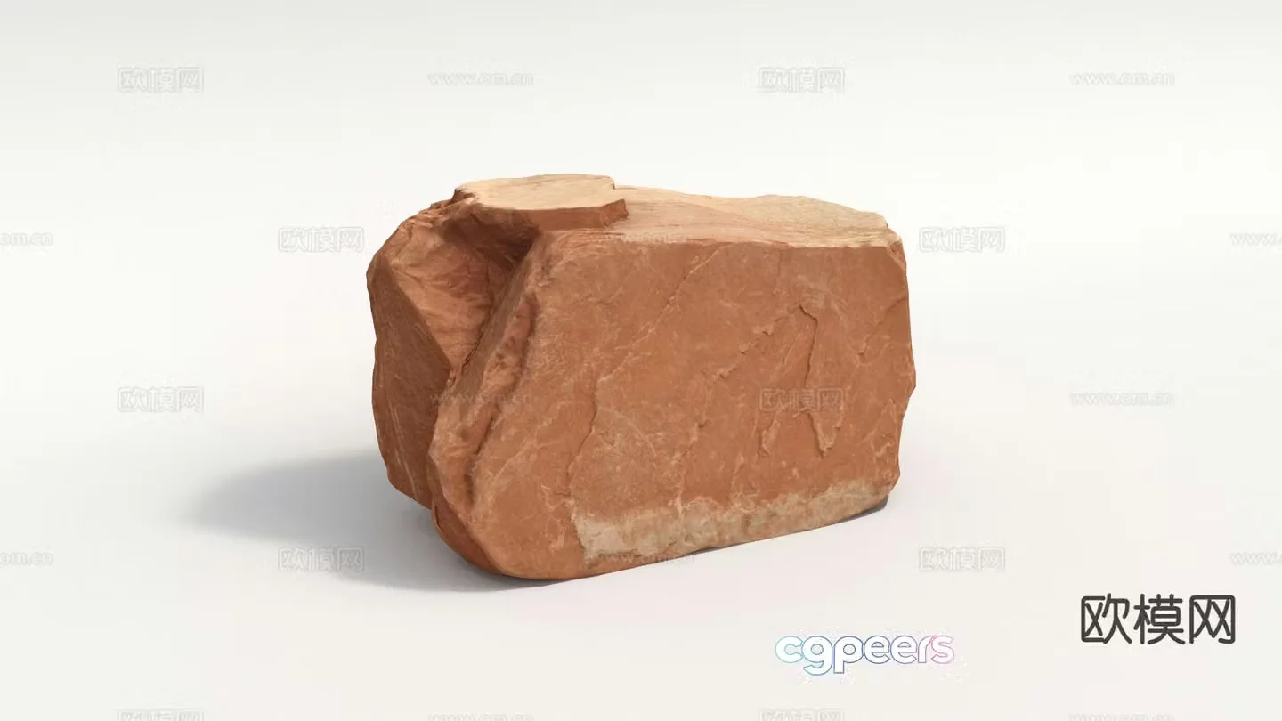 Landscape stone stone 3d model